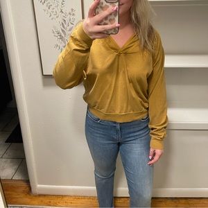 Free people hooded sweatshirt